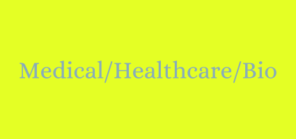 Medical/Healthcare/Bio